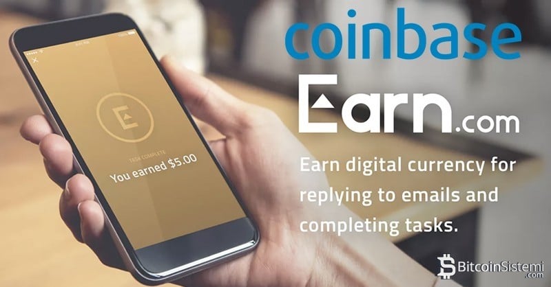 Coinbase, Earn.com'u Satın Almak İstiyor