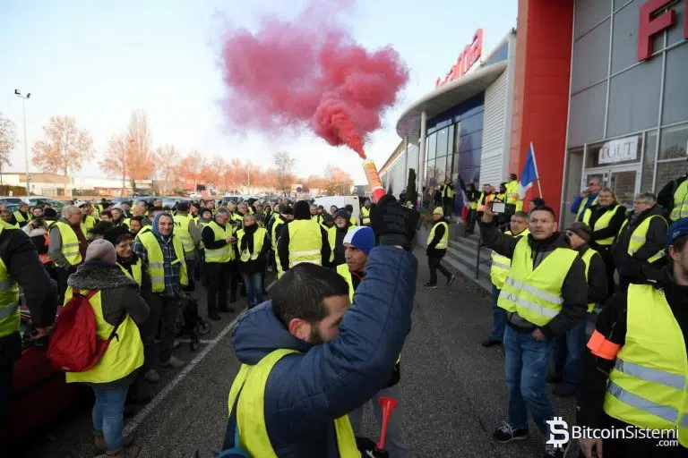 Fransa’da ”Güvenlik” Dolayısı İle Kripto Paralar Araştırılabilir, Sebebi: Sarı Yelekler!
